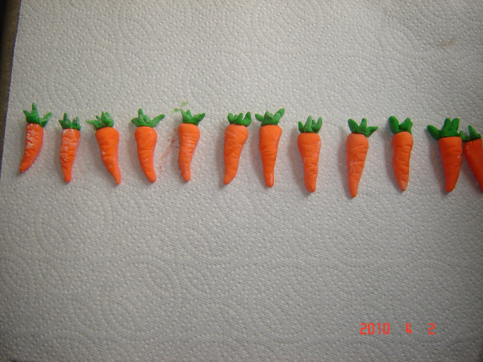 Fondant Carrot