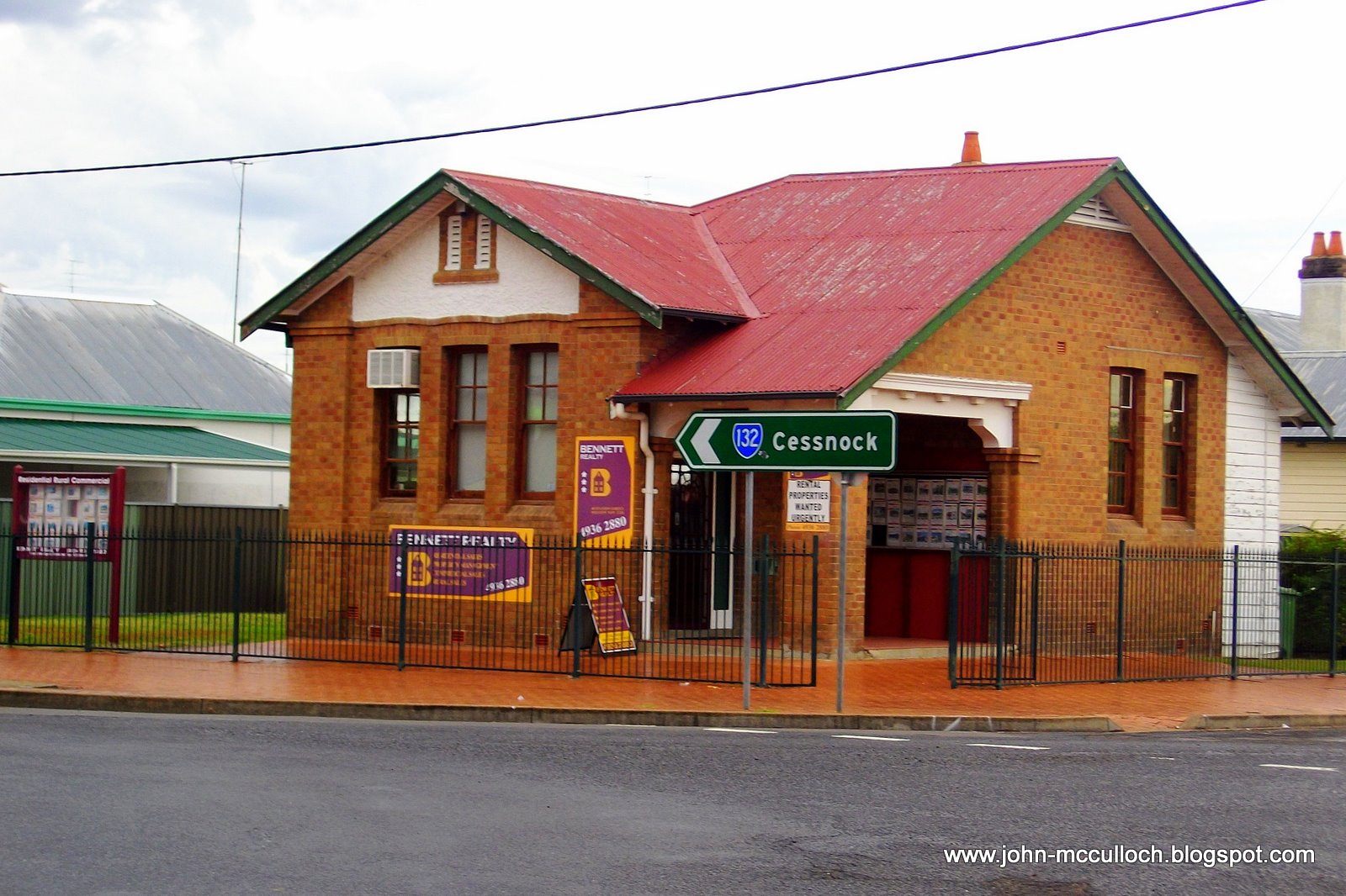 Thru My Lens The Lost Post Offices of Australia Weston (2326)