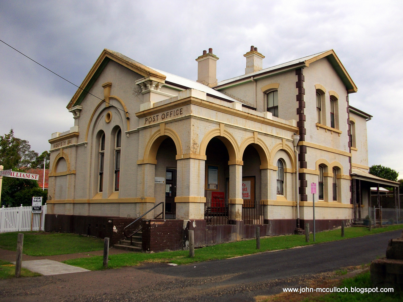 Thru My Lens The Lost Post Offices of Australia Morpeth (2321)