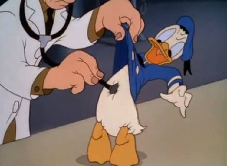 Les courts-métrages de guerre [Walt Disney] Donald+Gets+Drafted+2