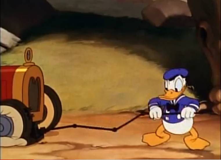 Disney Film Project Donald S Tire Trouble