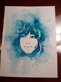 Creatively Christy Watercolor Portrait Tutorial