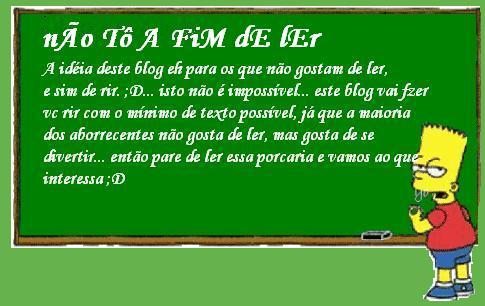 Não Tô a Fim de Ler