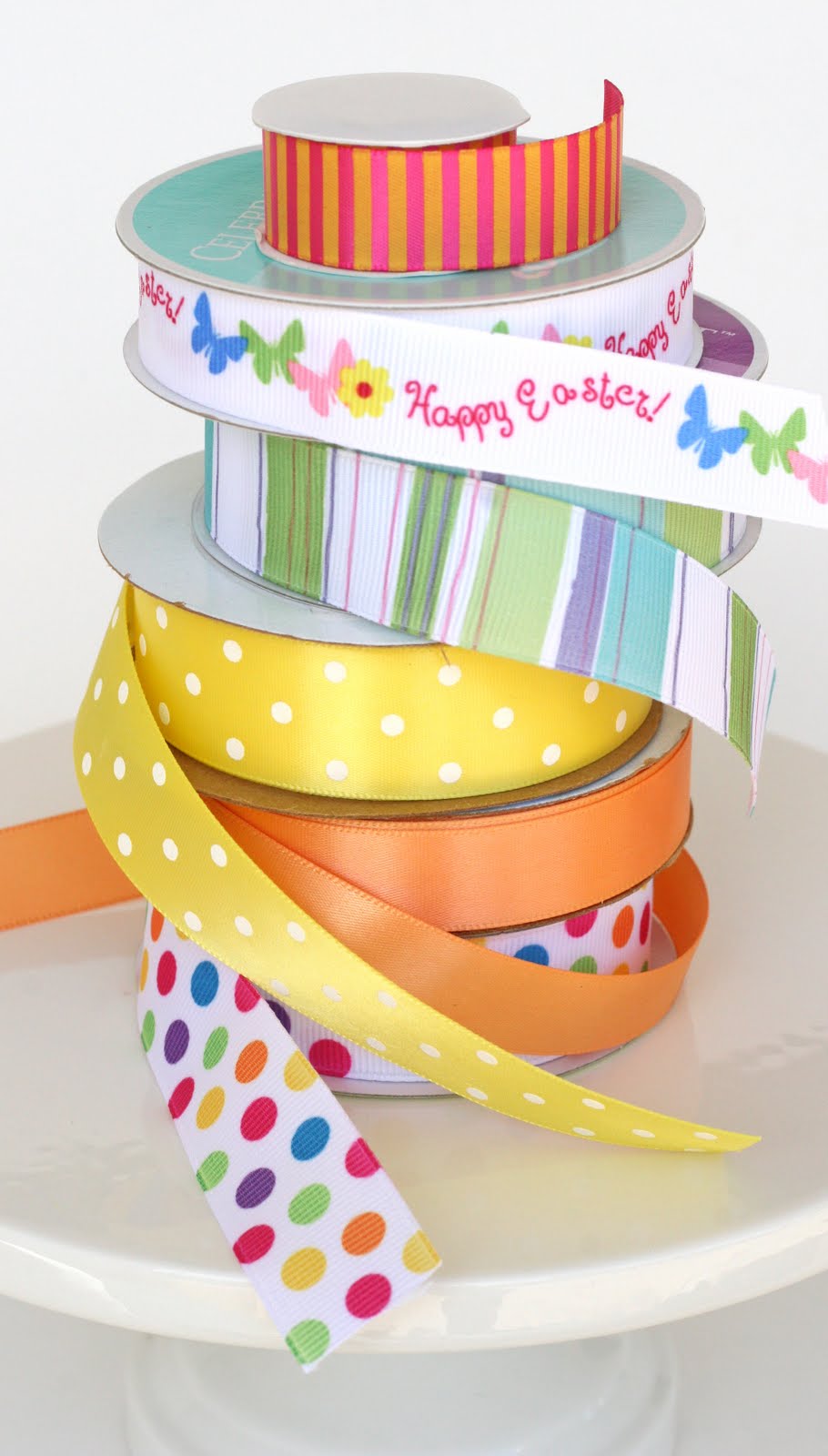 Glorious Treats {Easter} Ribbon Cupcake Toppers