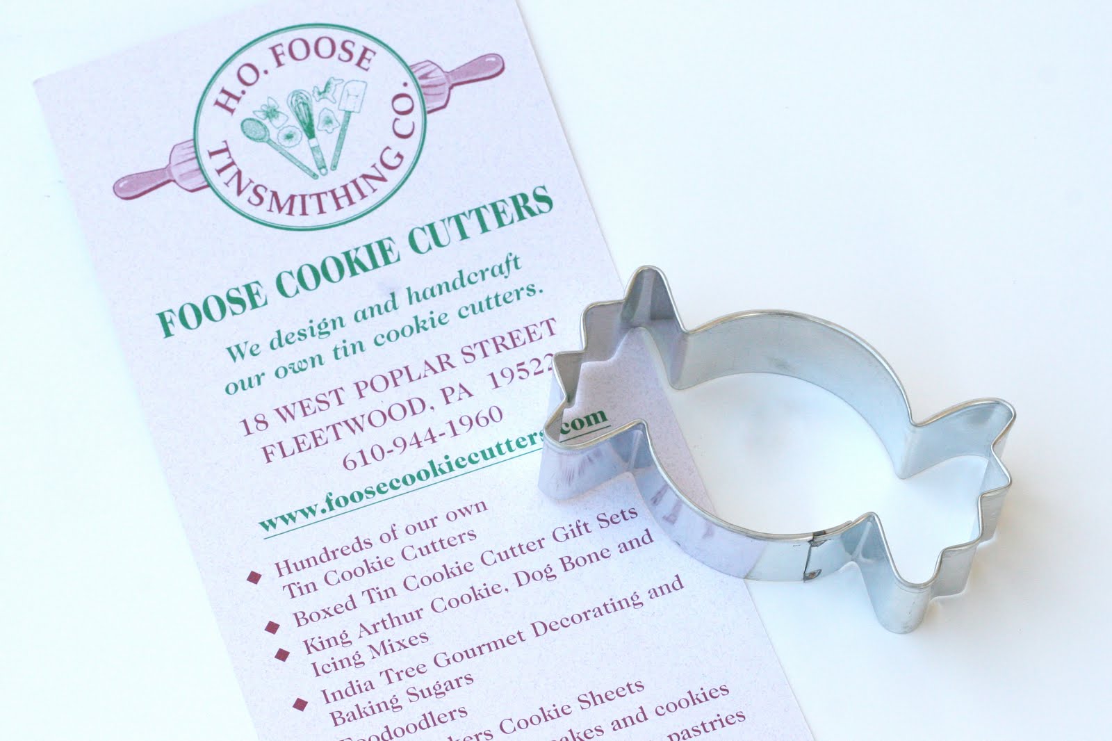 {Giveaway} Foose Cookie Cutters Glorious Treats