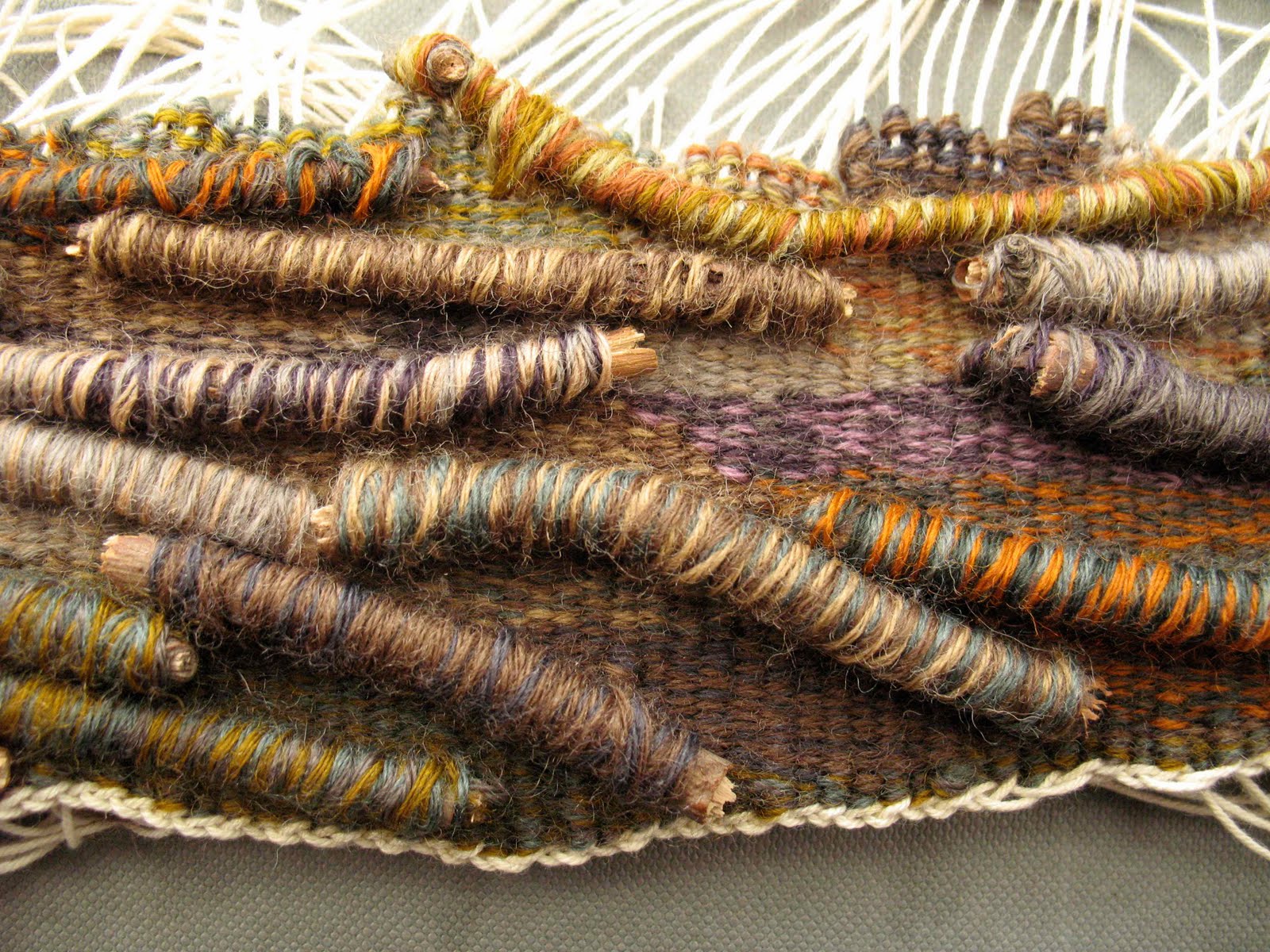 marymac finishing off the case moth tapestry