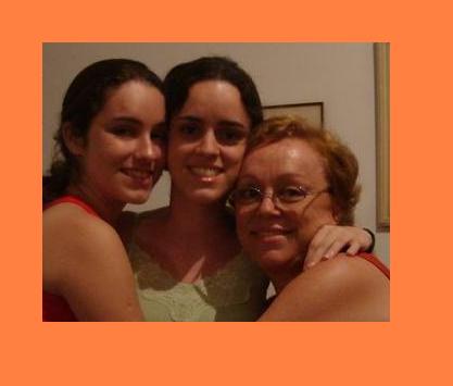 Priscila e filhas