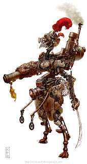 steampunk robot