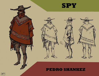 Spy - steampunk character concept by JPowersDesign