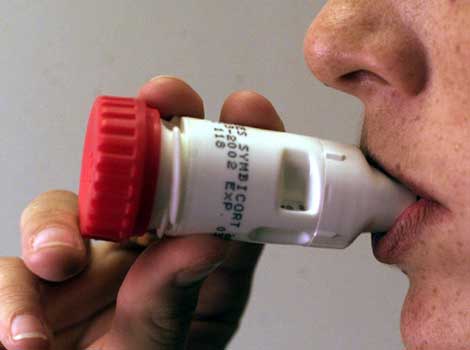 The severity of asthma attacks