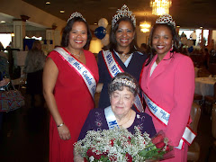 Judging the Miss Senior Pageant with Mrs. Burlington & Camden Counties 2009