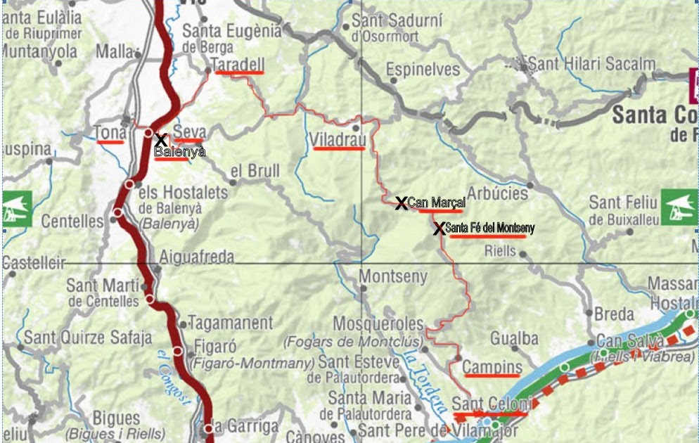 tiempo libre de ruta pel montseny tiempo libre de ruta pel montseny