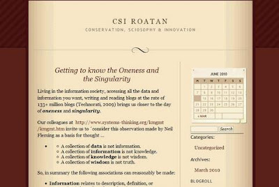 CSI Roatan Blog
