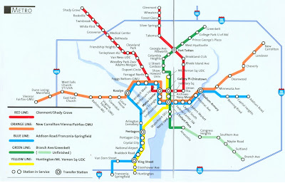 Metro Washington Map