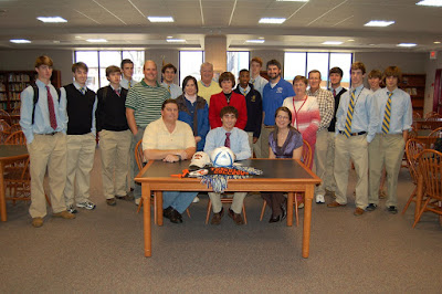 Newmeyer Signs with Tusculum College 1