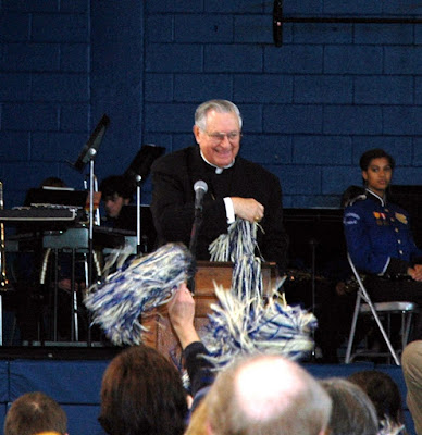 Montgomery Catholic Preparatory School & Generous Donors Celebrate the "Faith in Education...Full Steam Ahead!" Capital Campaign 1