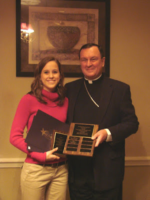 McClure Awarded Archbishop Lipscomb Service Award 1