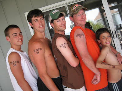 Dude and Sweet tattoos like the guys from the movie Dude wheres my car