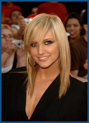 long hairstyles with side fringes. long hairstyles with side