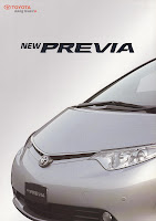 Brosur Toyota New Previa