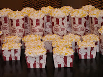 larger view of buttered popcorn