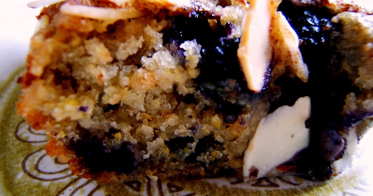 Julia's (Vegan) Kitchen Blueberry Cornmeal Coffee Cake