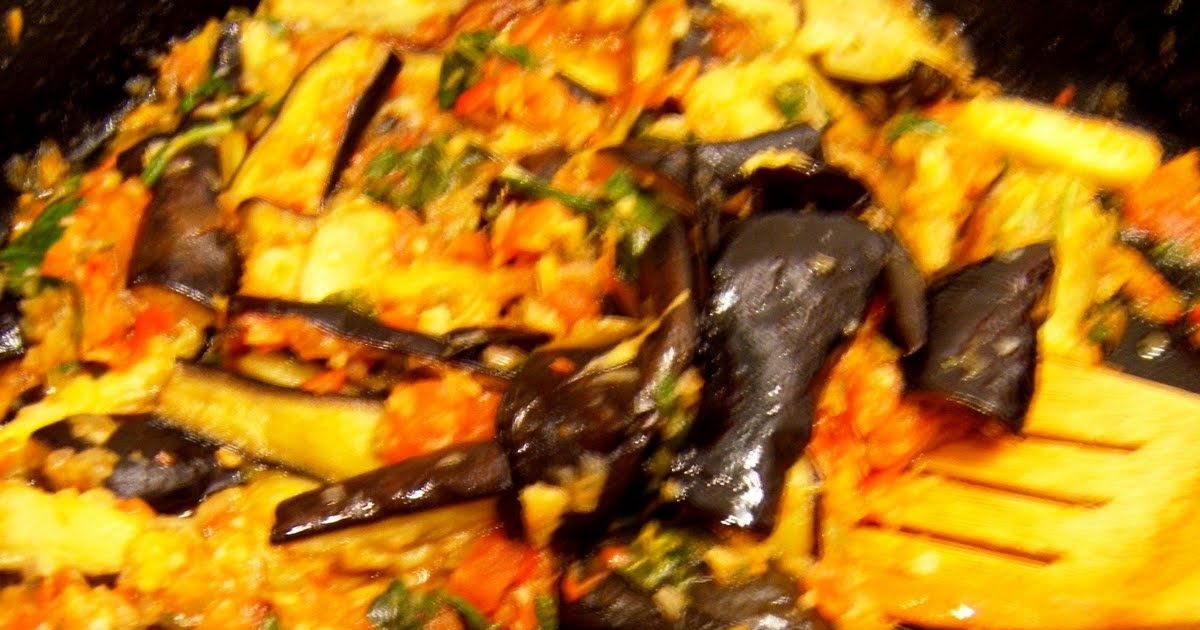 Julia's (Vegan) Kitchen Eggplant, Kale...