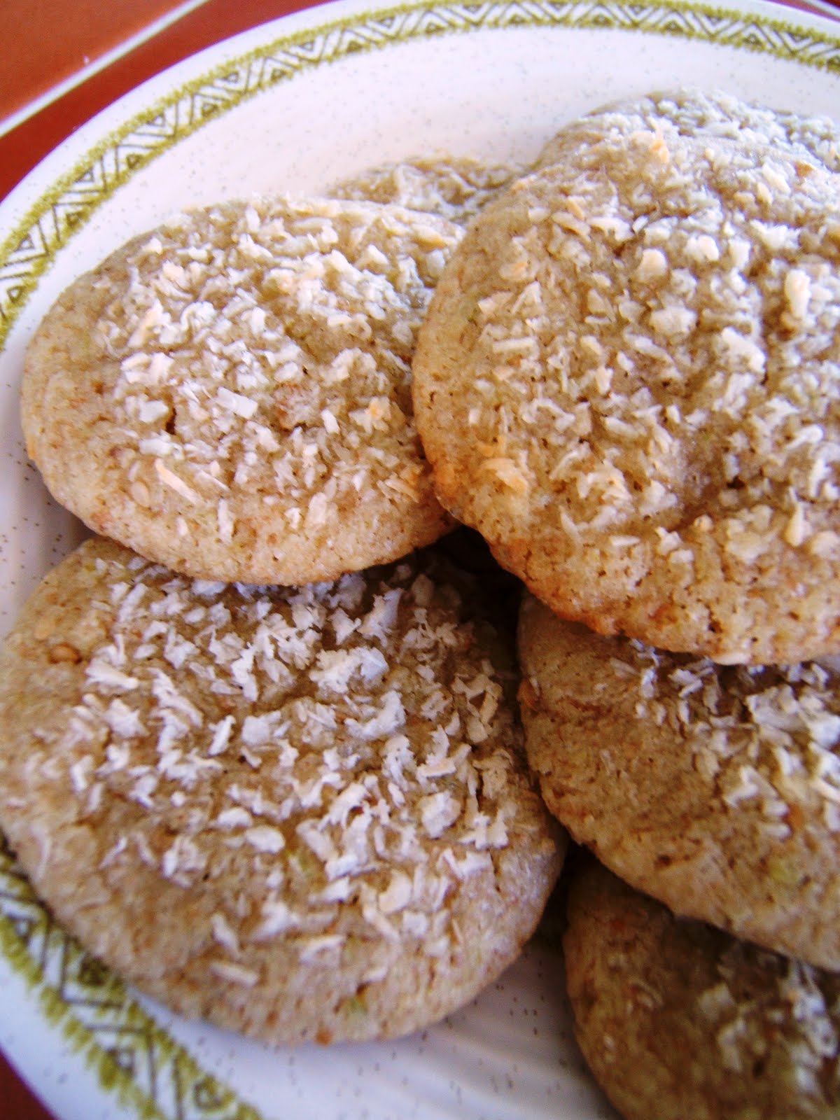 Julia's (Vegan) Kitchen Tahini Lime Coconut Cookies