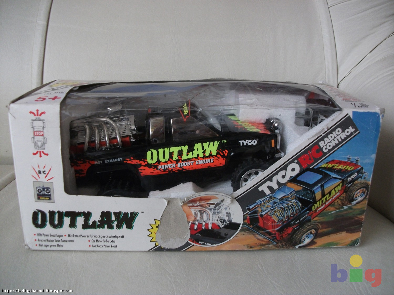 The Big Channel Tyco Outlaw RC