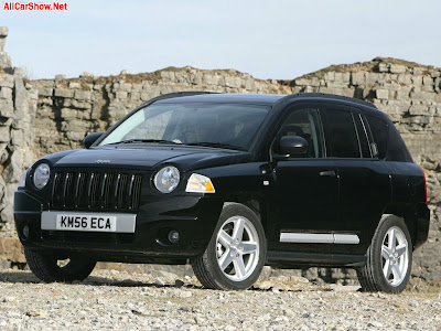 Jeep Compass 2007 Red. 2007 Jeep Compass UK Version;