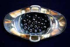 caviar in expensive dish