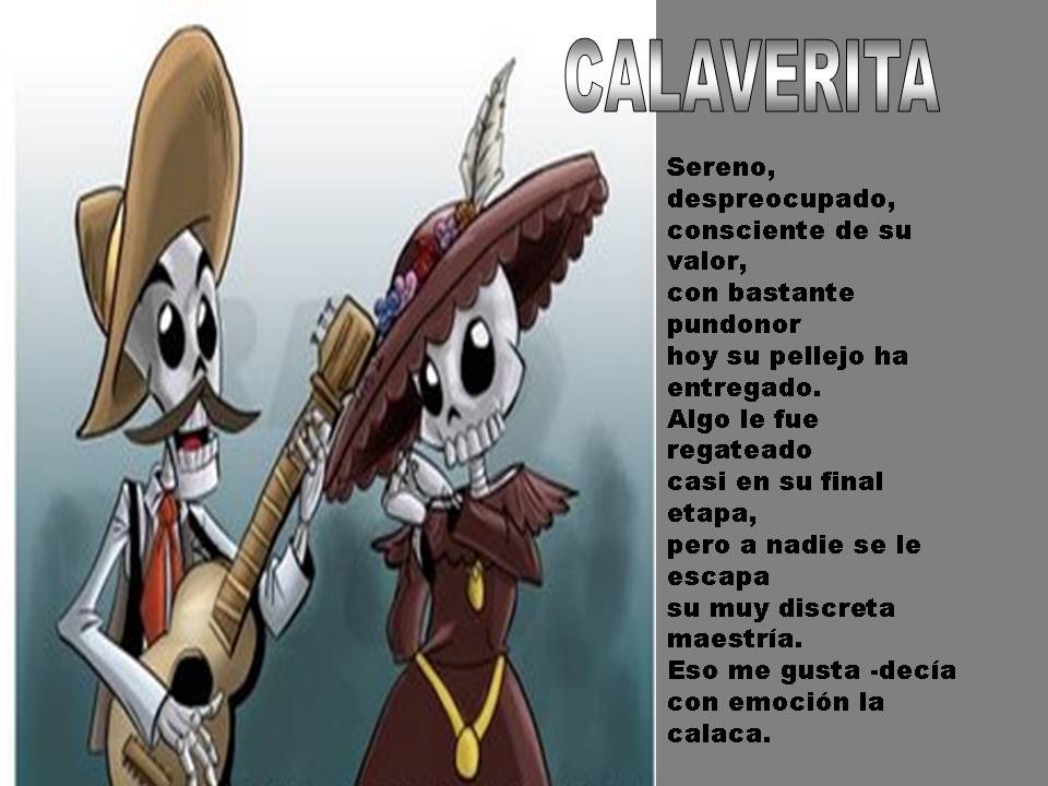 Versos De Calaveras Mexicanas Versos De Calaveras Mexicanas