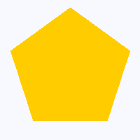 Processingとjsilhouetteを使用して描画した正多角形
