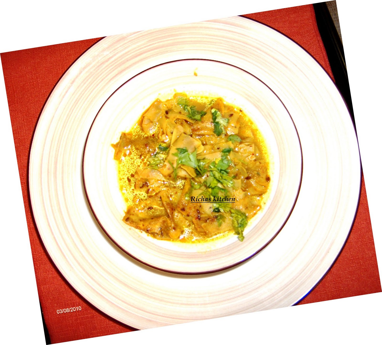 Papad Ki Sabzi