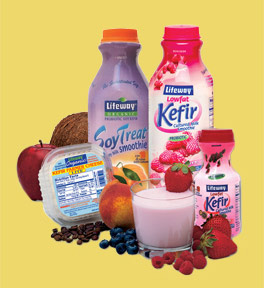 can be mixed with kefir in