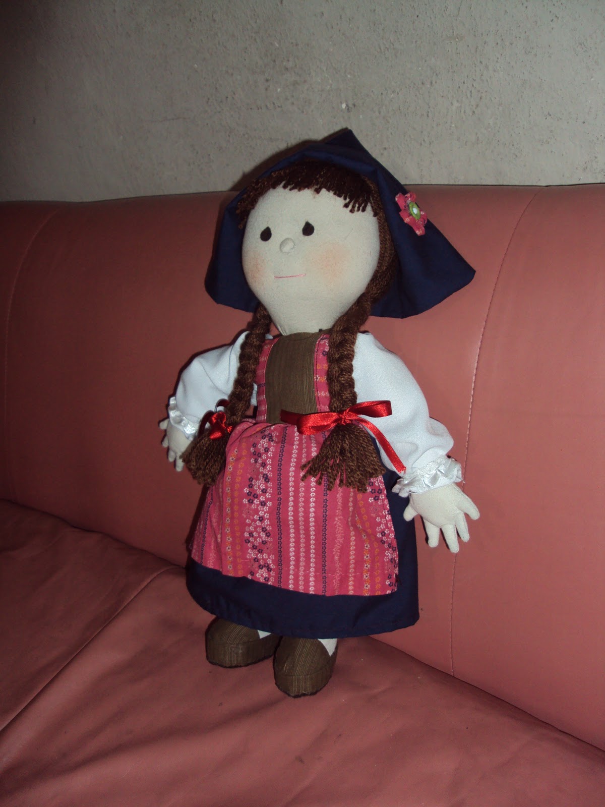 muñecas de estambre