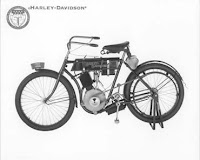 Harley-Davidson Écusson BS Classic Gris//Blanc//Noir Très Grand