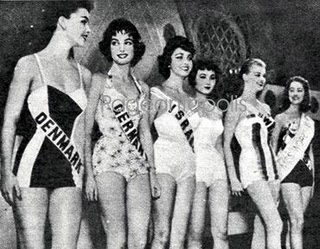 Lịch sử Hoa hậu thế giới. Miss+World+1956+Top+6