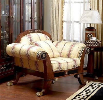 Antique Styles Furniture on Antique Living Room Furniture Set Empire Style