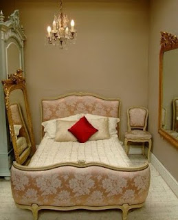 french antique bed