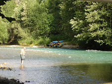 Fishing on the Cascade River
