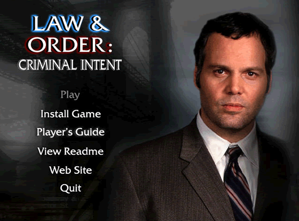 law and order criminal intent vincent. Order: Criminal Intent