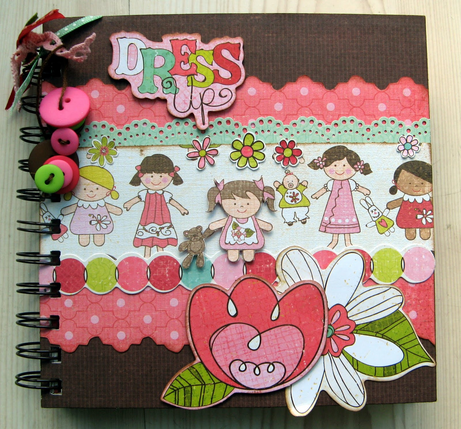 BindItAll Paper Doll Mini Album