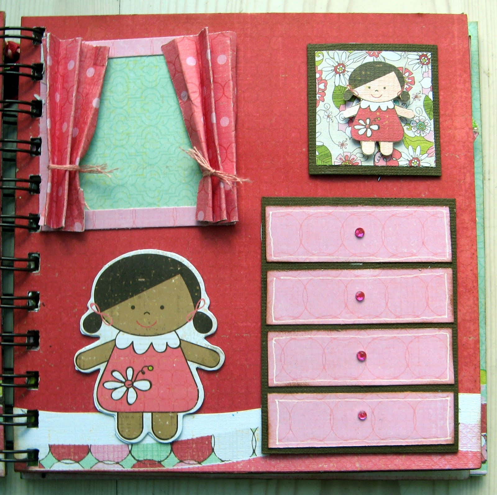 BindItAll Paper Doll Mini Album