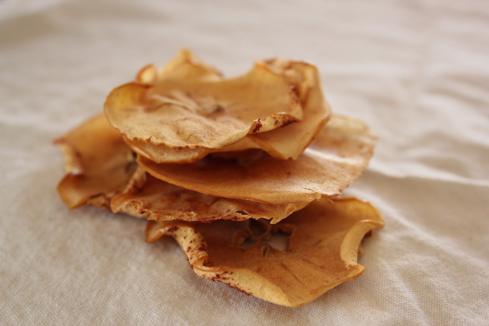 Love At First Bite....Eating for a healthier life BakeDried Apple Chips