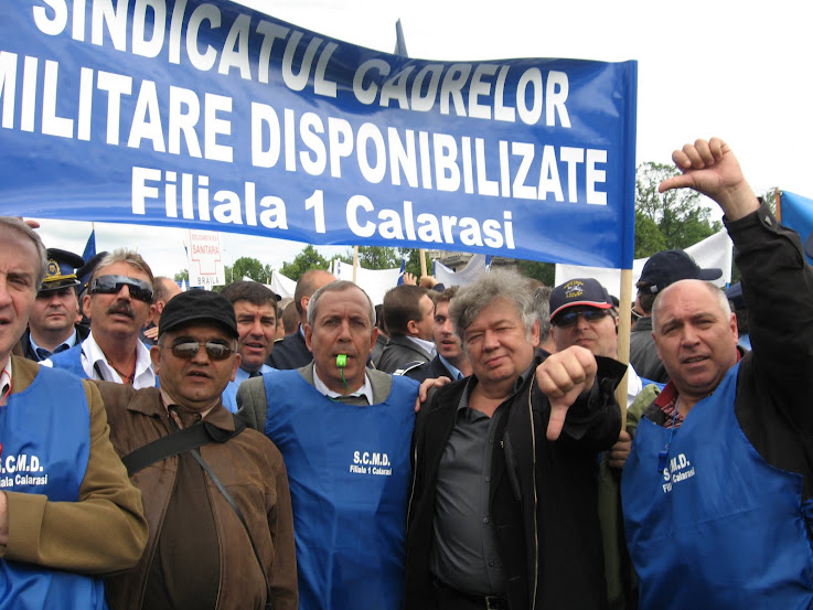 SCMD alaturi de sindicalisti si populatia nemultumita, Bucuresti, 19.05.2010