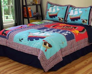 Boys Pirate Bedding