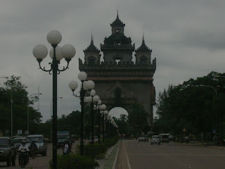 Victory Gate Vientiane Laos Victory Gate Vientiane Laos