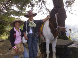 Mama with Mel in Baguio