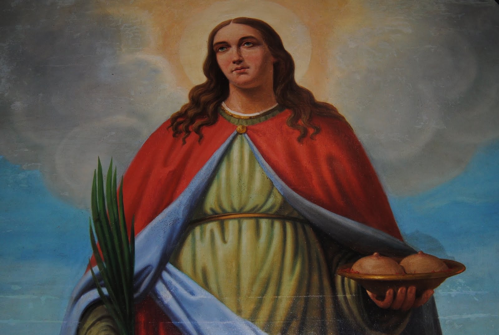 Orbis Catholicus Secundus St. Agatha Martyred Under Decius